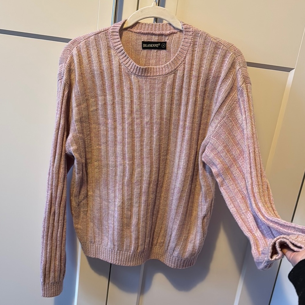 Blank NYC Pink Sweater